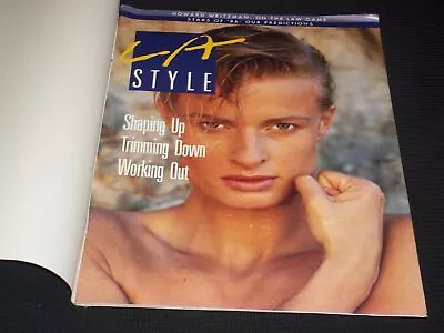 1986 January La Style Magazine - Anna Johnson Cover - O 13160 • $49.99