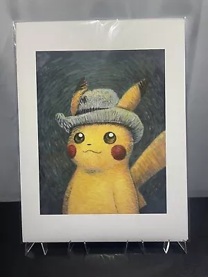 Pokemon X Van Gogh Official Pikachu Portrait Giclee Print 30cm X 40cm With COA • $249.99