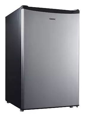 4.3 Cu Ft Single Door Mini Fridge Stainless Steel Look New Width 19.12  • $161.10