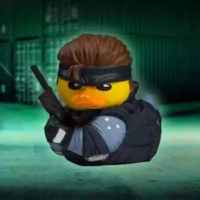 🔥 TUBBZ Metal Gear Solid: Solid Snake BOXED EDITION Collectible Cosplay Duck • $29.99