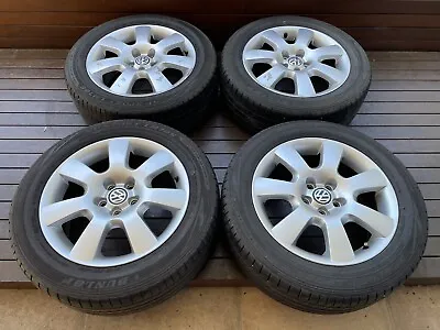 16  GENUINE VW VOLKSWAGEN GOLF BORA BEETLE MK4 Wheels & 95% 205/55R16 Tyres5x100 • $699