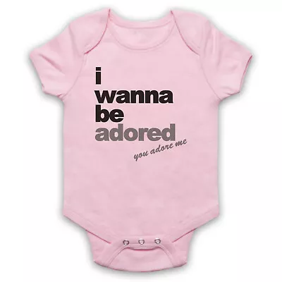 I Wanna Be Adored Unofficial The Roses Madchester Hit Baby Grow Babygrow Gift • £15.99