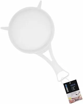 £5.99 • Buy Strainer Chef Aid Healthy Steps 22cm Nylon Mesh Strainer Sieve Chef Aid ,White