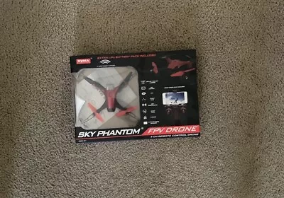 BRAND NEW Syma Sky Phantom FPV Red Remote Control Drone • $35