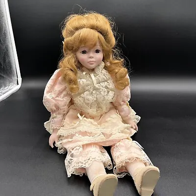 MUNDIA 13” Porcelain Doll Satin Lace Pantaloons • $24.99