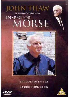 Inspector Morse: The Death Of The Self/Absolute Conviction John Thaw 2002 DVD • £1.94