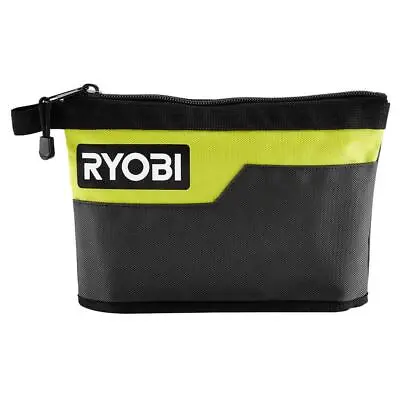 $9.45 • Buy Ryobi Waterproof 12 In. Zipper Utility Pouch For Tools, Multi-Purpose Bag