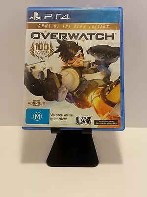 Overwatch Game Of The Year Edition PlayStation 4 PS4 PAL • $12
