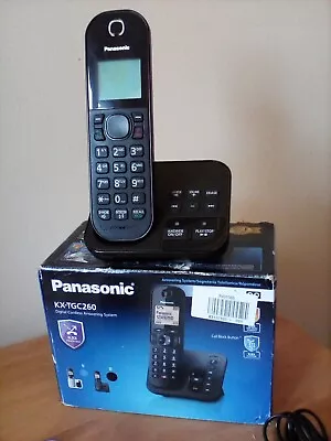 Panasonic Digigal Cordless Answering Phone KZ-TGC260 • £6