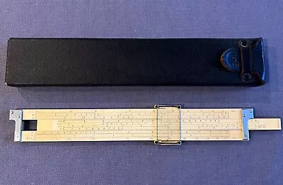 VINTAGE K&E Keuffel & Esser Slide Rule N4081-3 Log Log Duplex Decitrig 1947 USA • $29.99