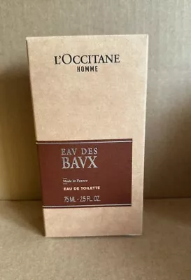 L’Occitane Eau Des Baux Eau De Toilette 75ml New • £36