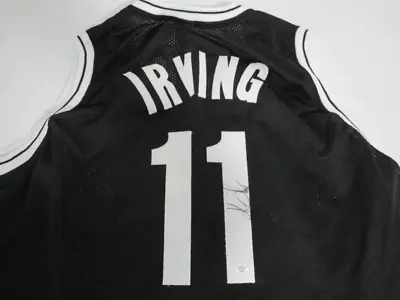 Kyrie Irving Of The Brooklyn Nets Signed Autographed Basketball Jersey PAAS COA • $209.30