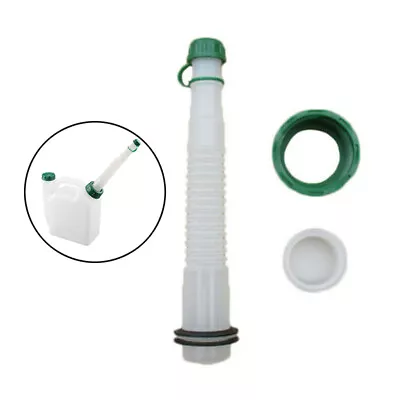 Flexible Car Fuel Jerry Can Spout Replacement With Stopper Vent Cap Parts Kit B • $4.80