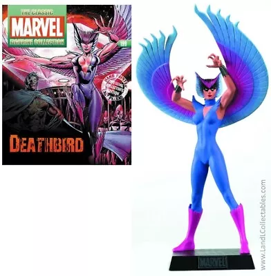 Classic Marvel Figurine Collection Eaglemoss 2013 Statue #199 Deathbird +Mag • $51.69