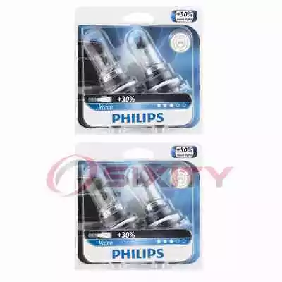 2 Pc Philips High Low Beam Headlight Bulbs For Merkur Scorpio XR4Ti Op • $27.23