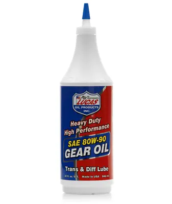 Lucas Heavy Duty 80W-90 Gear Oil 32 Oz • $16.99