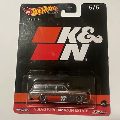 Hot Wheels Premium K&N Volvo P220 Amazon Estate 5/5 2023 • $8