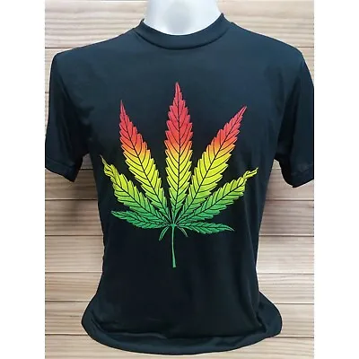 Weed Tshirt Marijuana Weed Leaf Cannabis Marijuanna Jersey Shirt • $18