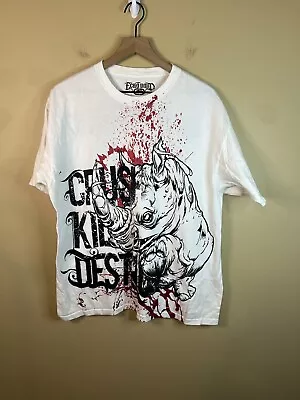 A76-ECKO UNLTD Men’s XL White Graffiti Classic Shirt Vintage Retired • $20