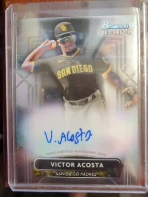 $0.99 • Buy 2022 Bowman Sterling - Prospect Autographs #PA-VA Victor Acosta (AU, RC)