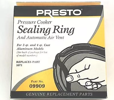 Presto Pressure Cooker Sealing Ring Gasket 09909 • $12.92