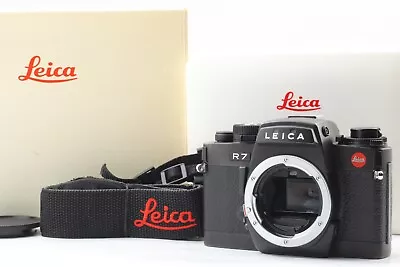 [Near MINT IN BOX ] Leica R7 35mm SLR Film Camera Black Body From JAPAN • $942.87