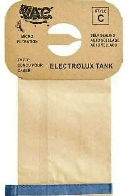 20 Bags For Electrolux Canister Vacuum Cleaner Style C ~ 4 Ply  • $17.99