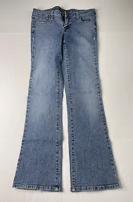 Zana Di Jeans Flared Juniors Size 9 Low Rise 90s Y2K 30''X31'' • $19