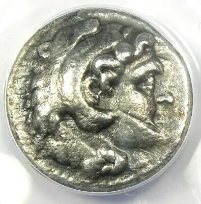 Alexander The Great III AR Tetradrachm Silver Coin 336-323 BC - ANACS VF20 • $302.14