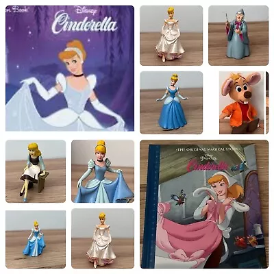 DISNEY CINDERELLA * Multi Listing * Toy Actions Figures Books Etc • £2.95
