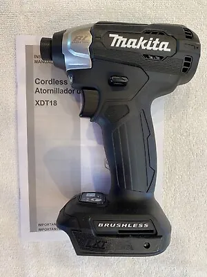 New Makita XDT18ZB 18V 18 Volt LXT 1/4” Brushless Sub-Compact Hex Impact Driver • $83.39