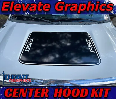 Fits Ford F150 Center Hood Stripes Vinyl Graphics 3m Decals Stickers 2009-2014 • $39.99