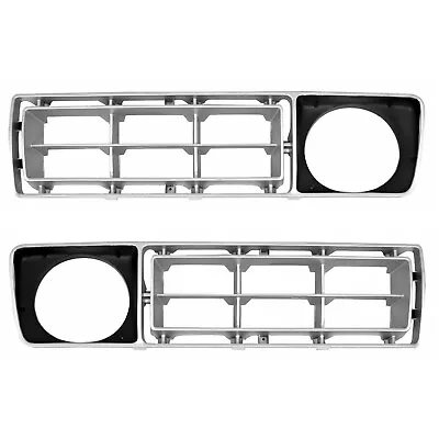 1976~1977 Ford Pickup Truck Grille Insert Silver/Black Pair Right & Left Side • $99