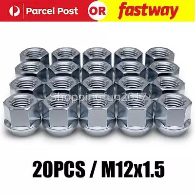 20X 12x1.5 Chrome Wheel Nuts For Holden Commodore VL VN VR VS VT VX VY VZ NEW • $37.95