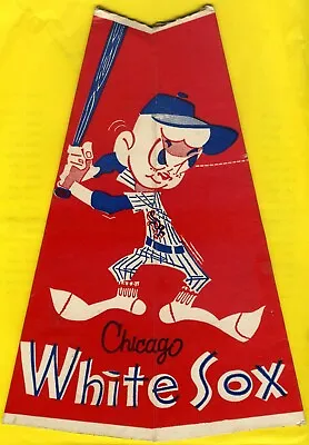 Vintage Chicago White Sox Popcorn Holder Box Megaphone • $32.95