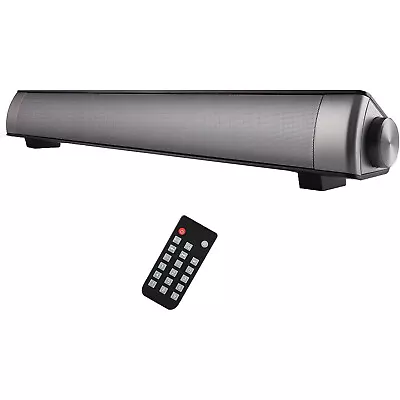 Wireless Surround Sound Bar Speaker System Bluetooth Subwoofer TV Home Theater • £20.89