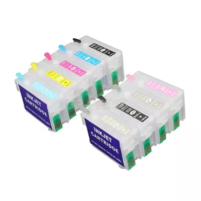 £48.20 • Buy 1Set 30ml New Auto Reset Chip Epson R3000 Ink Cartridge Refill Kit T1571 157