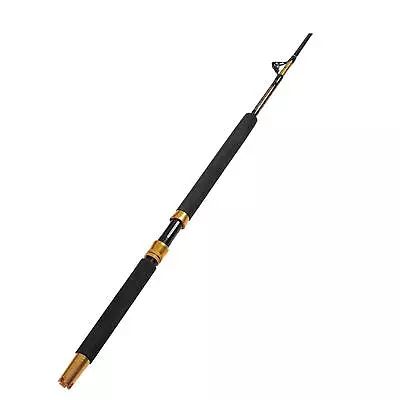 Fiblink 1-Piece Saltwater Offshore Heavy Trolling Rod Big Game Roller Rod Con... • $118.24