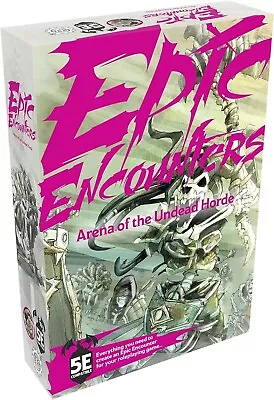 Epic Encounters: Arena Of The Undead Horde - 5E D&D Adventure And Miniatures NEW • $22.99