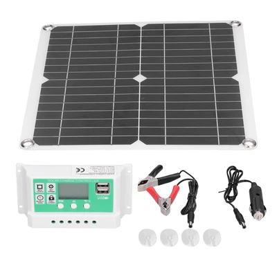 £40.36 • Buy 40W 18V Monocrystalline Silicon Flexible Solar Panel W/10A Solar Charge GP