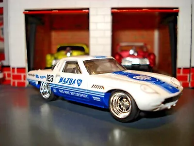 1968 Mazda Cosmo Custom Edition Sports Car 1/64 Hw  Chrome Wheels Added Jdm • $18.70