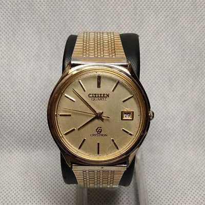 $111 • Buy Men's CITIZEN Watch CITIZEN Crystron Free Shipping