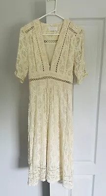 Zimmermann Haze Plunge Dress Size 0 • $125