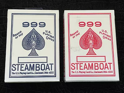 Vintage Steamboat Playing Cards 2 Decks NEW USPCC • $49.99