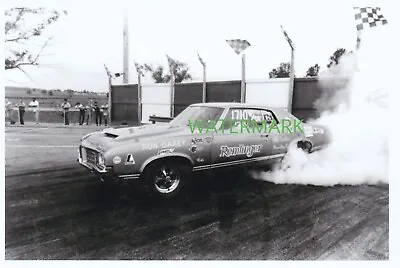 1970s NHRA Drag Racing-RON GAREY-1971 W30 442 Oldsmobile-National Trail Raceway • $2.25