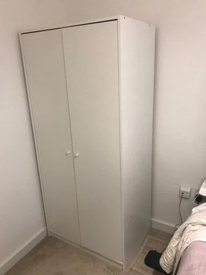 £40 • Buy Ikea Kleppstad Wardrobe White