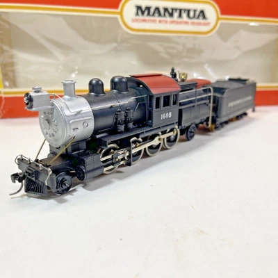 $39.12 • Buy Ho Mantua Tyco 2-8-2 Pennsylvania Camelback Steam Engine Locomotive W/ Light