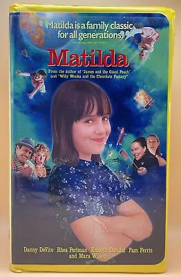 Matilda VHS 1996 Clamshell Release Danny Devito **Buy 2 Get 1 Free** • $3.99