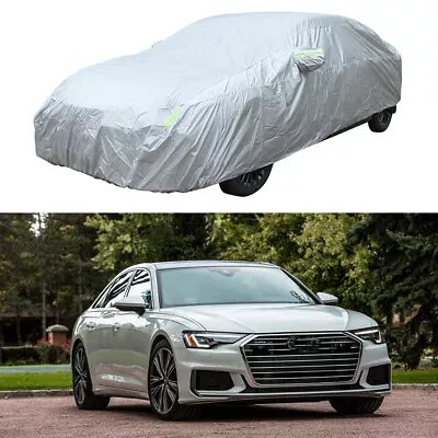 For Audi A6 A6L A7 S6 S7 RS7 Car Cover Outdoor Waterproof Sun UV Dust Protection • $66.90