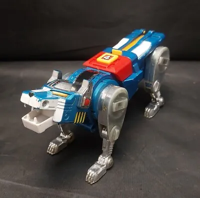 Vintage 1980s  Voltron Blue Lion Die Cast Robot Toy Lionbot No Tail • $13.99